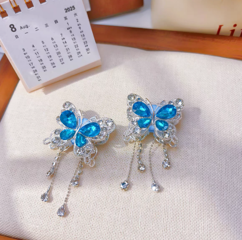 Double-Sided Butterfly Tassel Bead