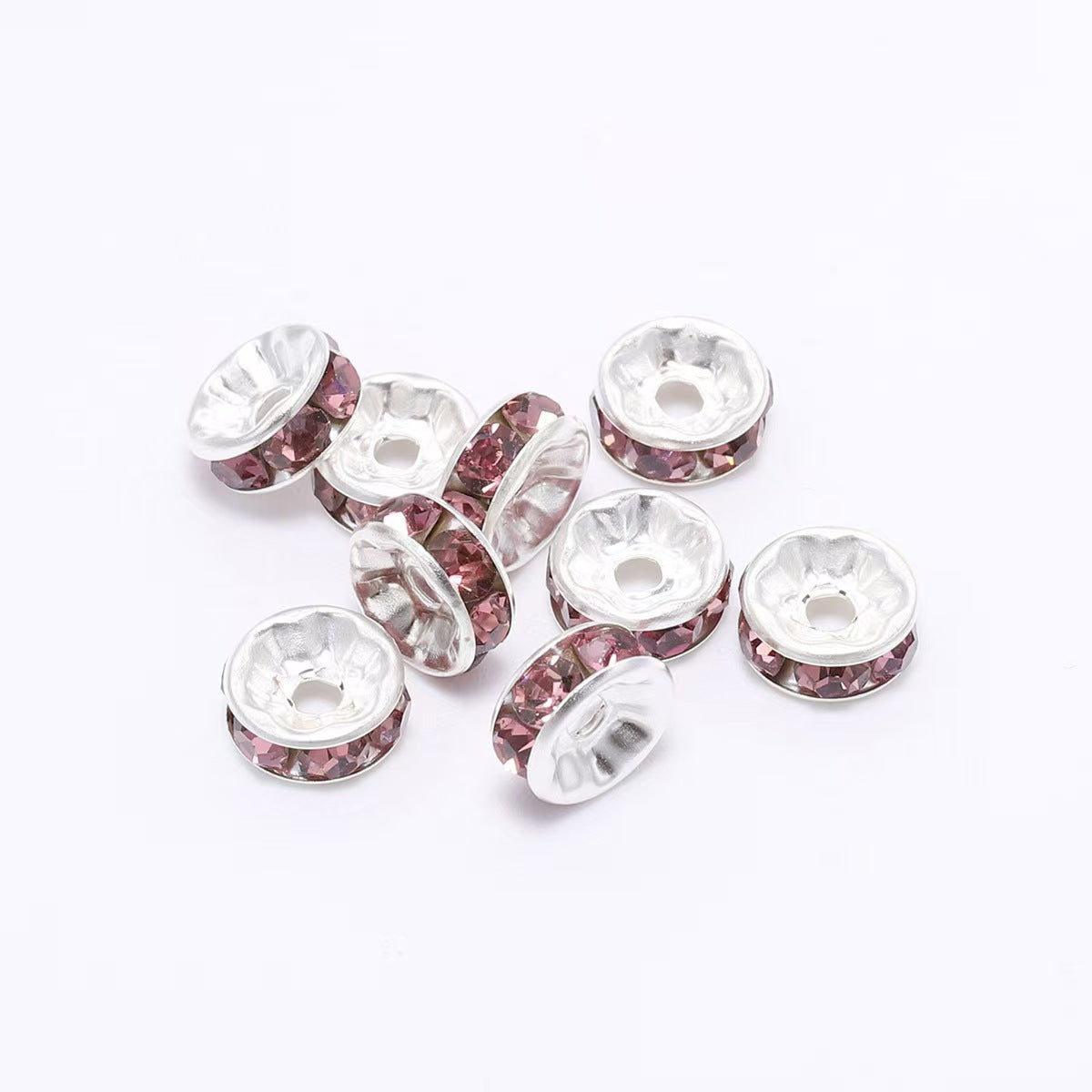 10mm DiamondBead Spacer(1 Bag/50pcs)