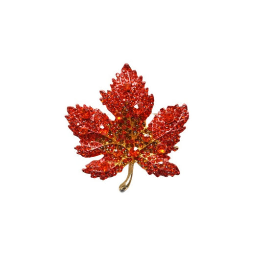 Maple Leaf Brooch