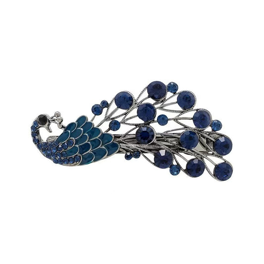 Peacock hairpin